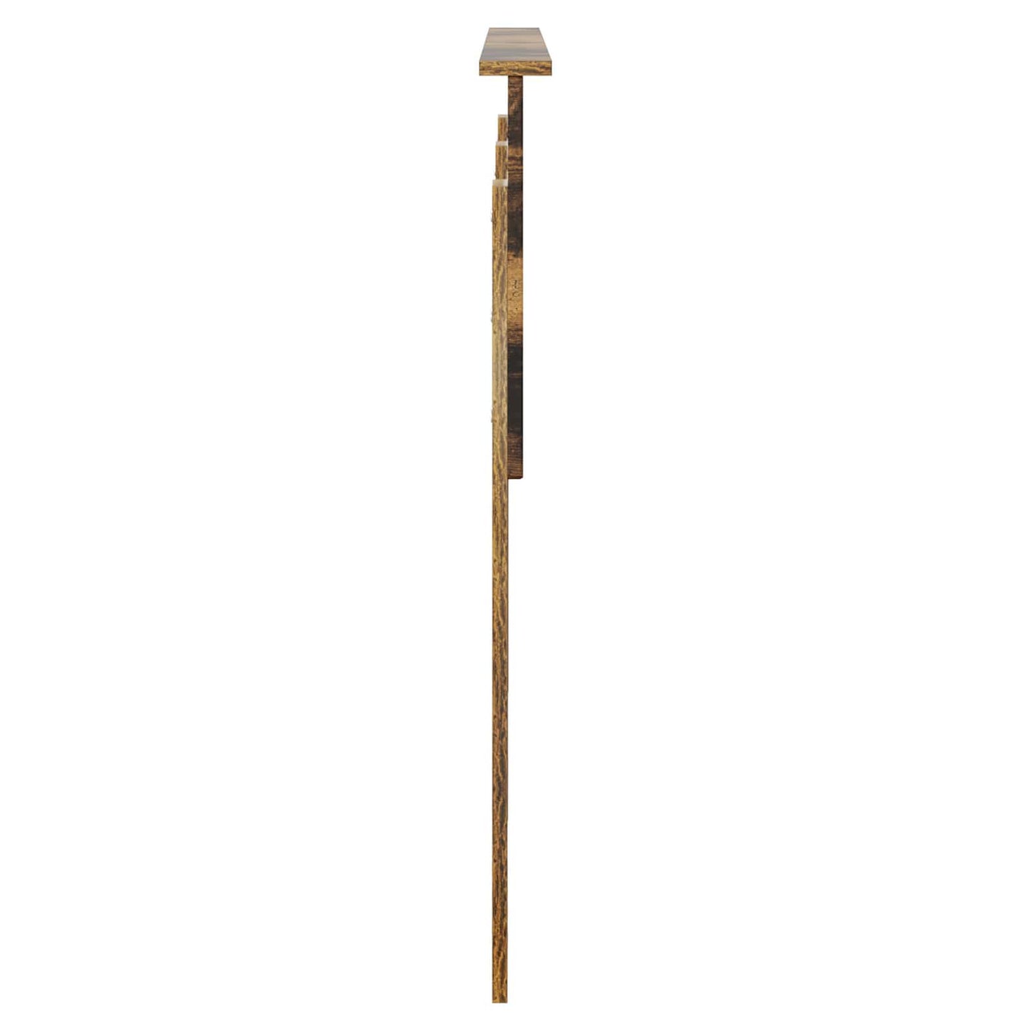 vidaXL Kopfteil Geräucherte Eiche 150 cm Holzwerkstoff