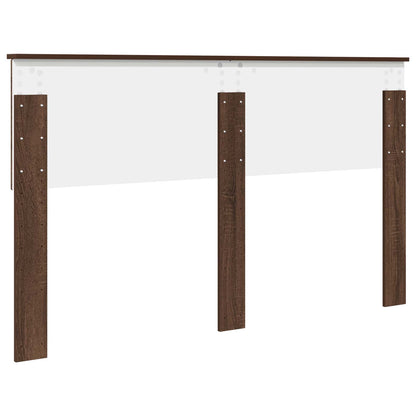 vidaXL Kopfteil Braun Eichen-Optik 150 cm Holzwerkstoff