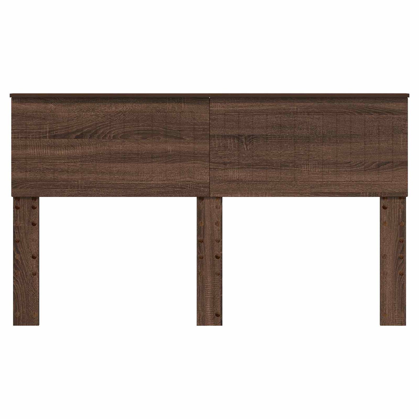 vidaXL Kopfteil Braun Eichen-Optik 150 cm Holzwerkstoff