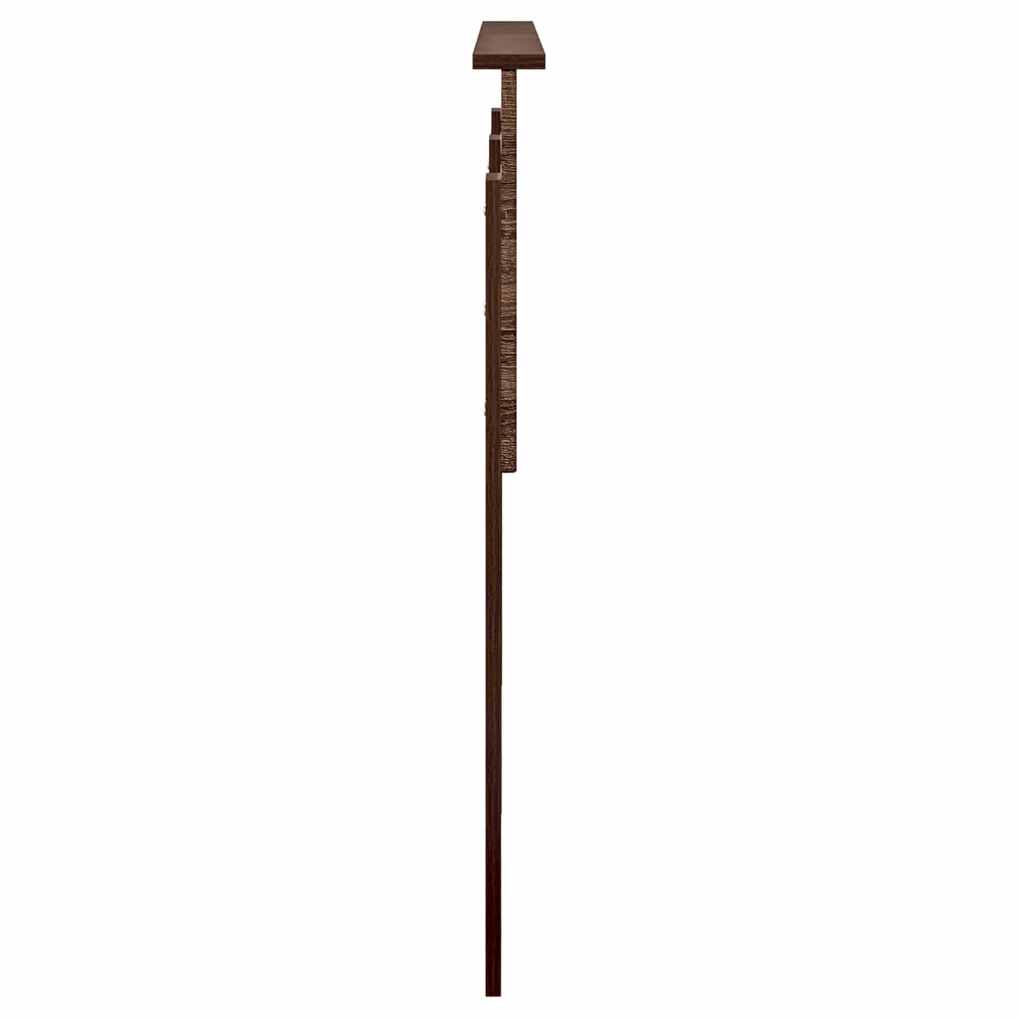 vidaXL Kopfteil Braun Eichen-Optik 150 cm Holzwerkstoff
