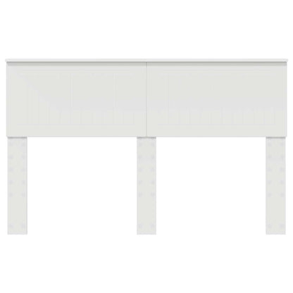 Kopfteil Weiß 140 cm Holzwerkstoff