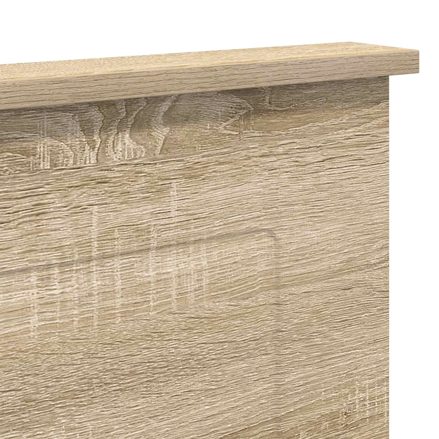 vidaXL Kopfteil Sonoma-Eiche 140 cm Holzwerkstoff