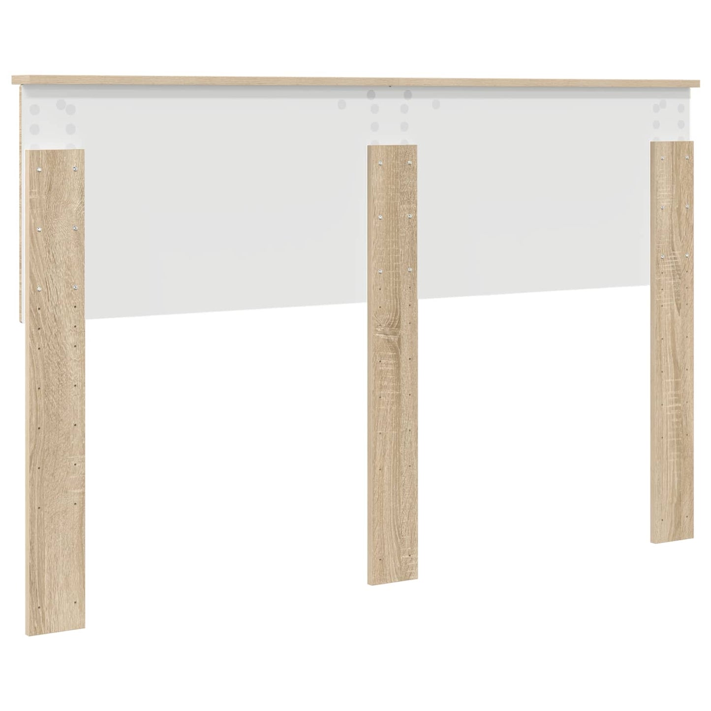vidaXL Kopfteil Sonoma-Eiche 140 cm Holzwerkstoff