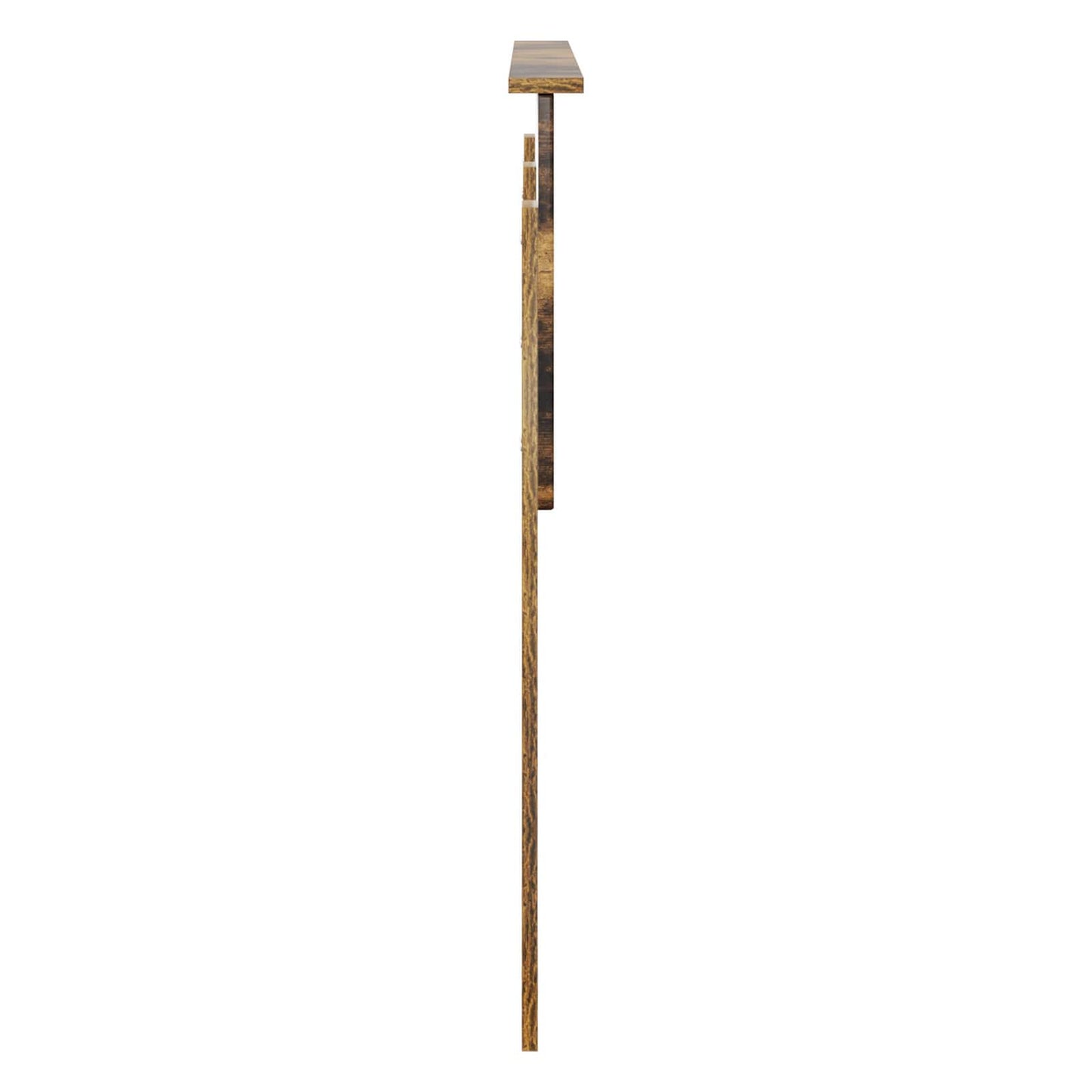 vidaXL Kopfteil Geräucherte Eiche 140 cm Holzwerkstoff