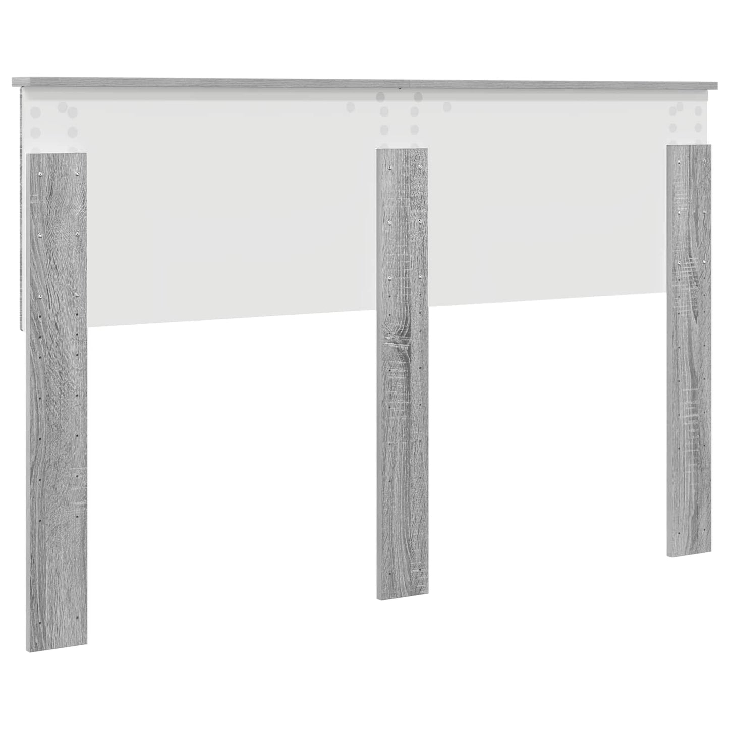 vidaXL Tête de lit Sonoma gris 140 cm Bois d'ingénierie