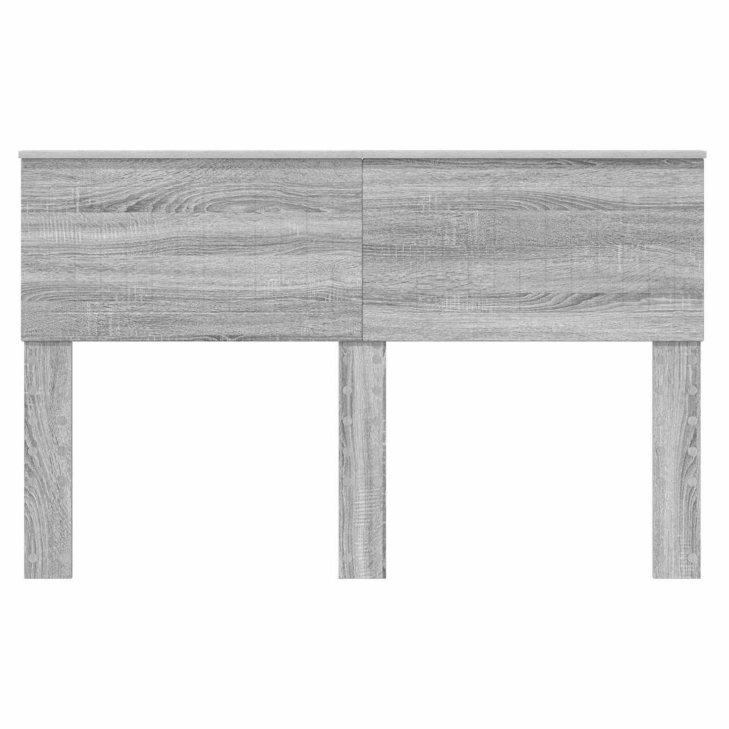 vidaXL Tête de lit Sonoma gris 140 cm Bois d'ingénierie