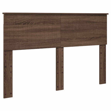 vidaXL Kopfteil Braun Eichen-Optik 140 cm Holzwerkstoff