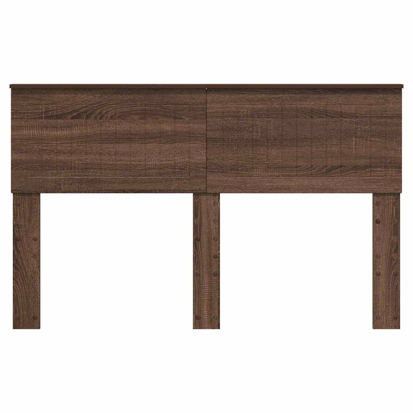 vidaXL Kopfteil Braun Eichen-Optik 140 cm Holzwerkstoff