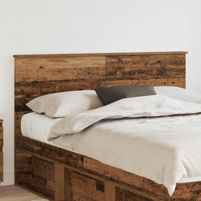 vidaXL Kopfteil Altholz 140 cm Holzwerkstoff