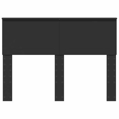 vidaXL Tête de lit noir aspect chêne 135 cm Bois d'ingénierie