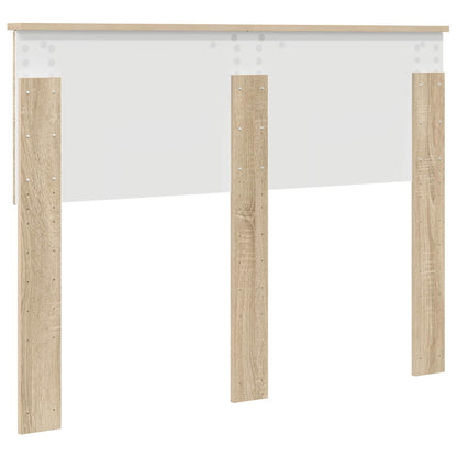 vidaXL Kopfteil Sonoma-Eiche 135 cm Holzwerkstoff