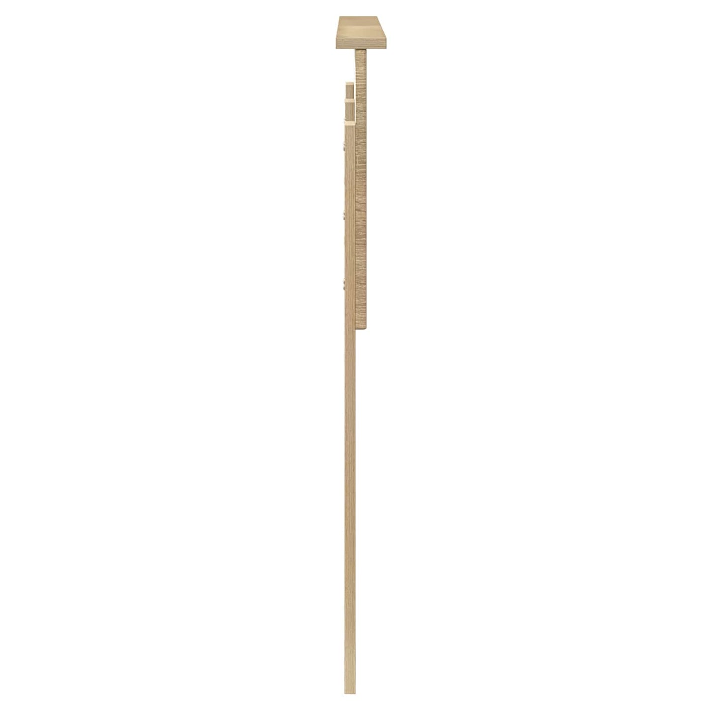 vidaXL Kopfteil Sonoma-Eiche 135 cm Holzwerkstoff