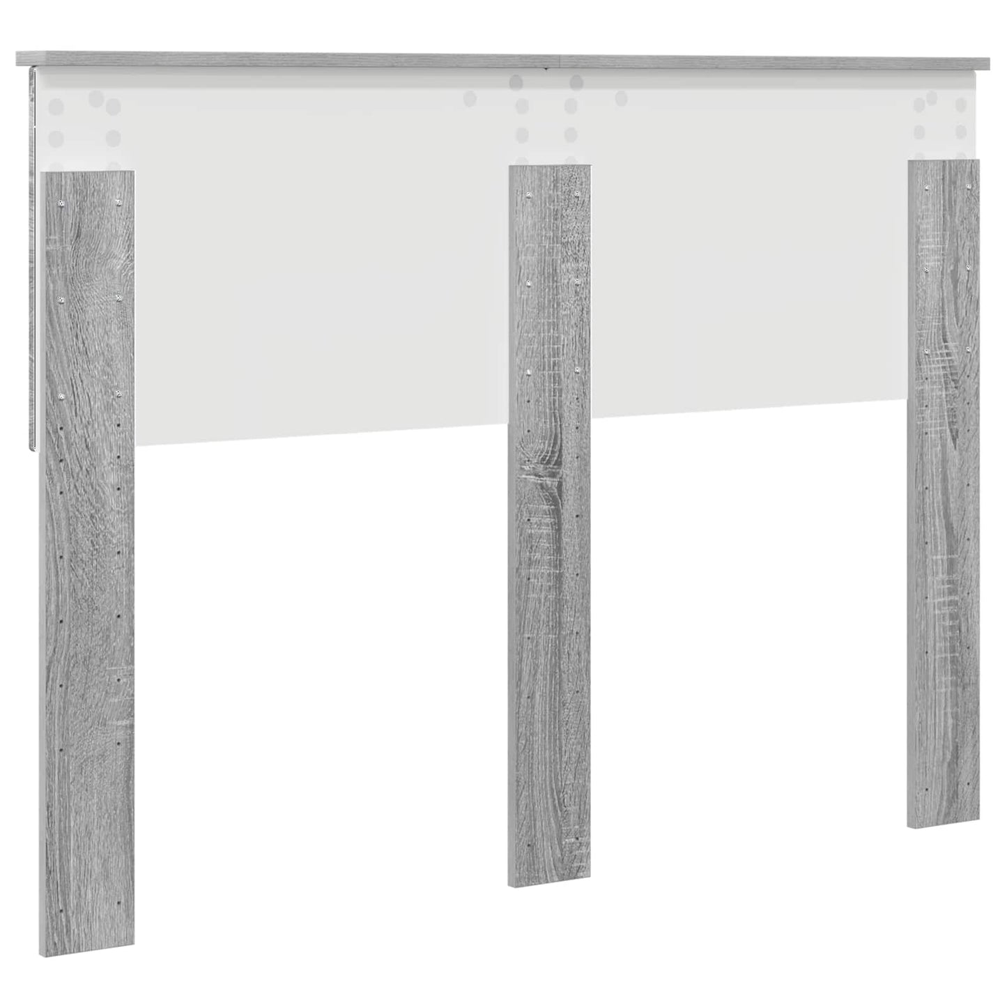 vidaXL Tête de lit Sonoma gris 135 cm Bois d'ingénierie