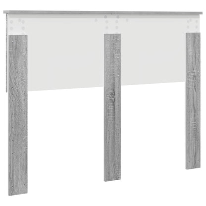 vidaXL Tête de lit Sonoma gris 135 cm Bois d'ingénierie