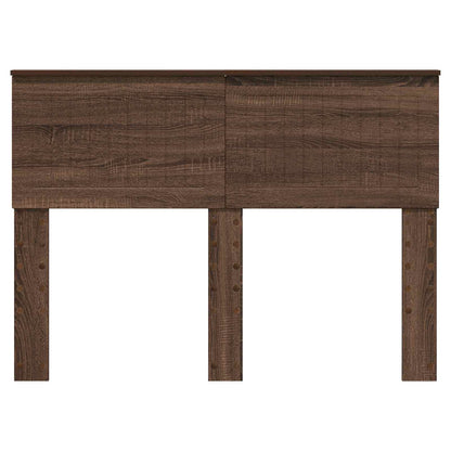 Kopfteil Braun Eichen-Optik 135 cm Holzwerkstoff