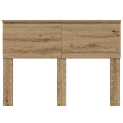 vidaXL Kopfteil Artisan-Eiche 135 cm Holzwerkstoff