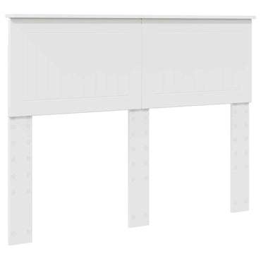 vidaXL Kopfteil Weiß 120 cm Holzwerkstoff