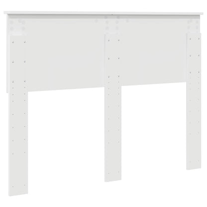 Kopfteil Weiß 120 cm Holzwerkstoff
