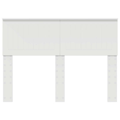 Kopfteil Weiß 120 cm Holzwerkstoff