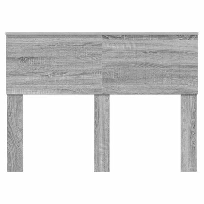 vidaXL Kopfteil Graues Sonoma 120 cm Holzwerkstoff