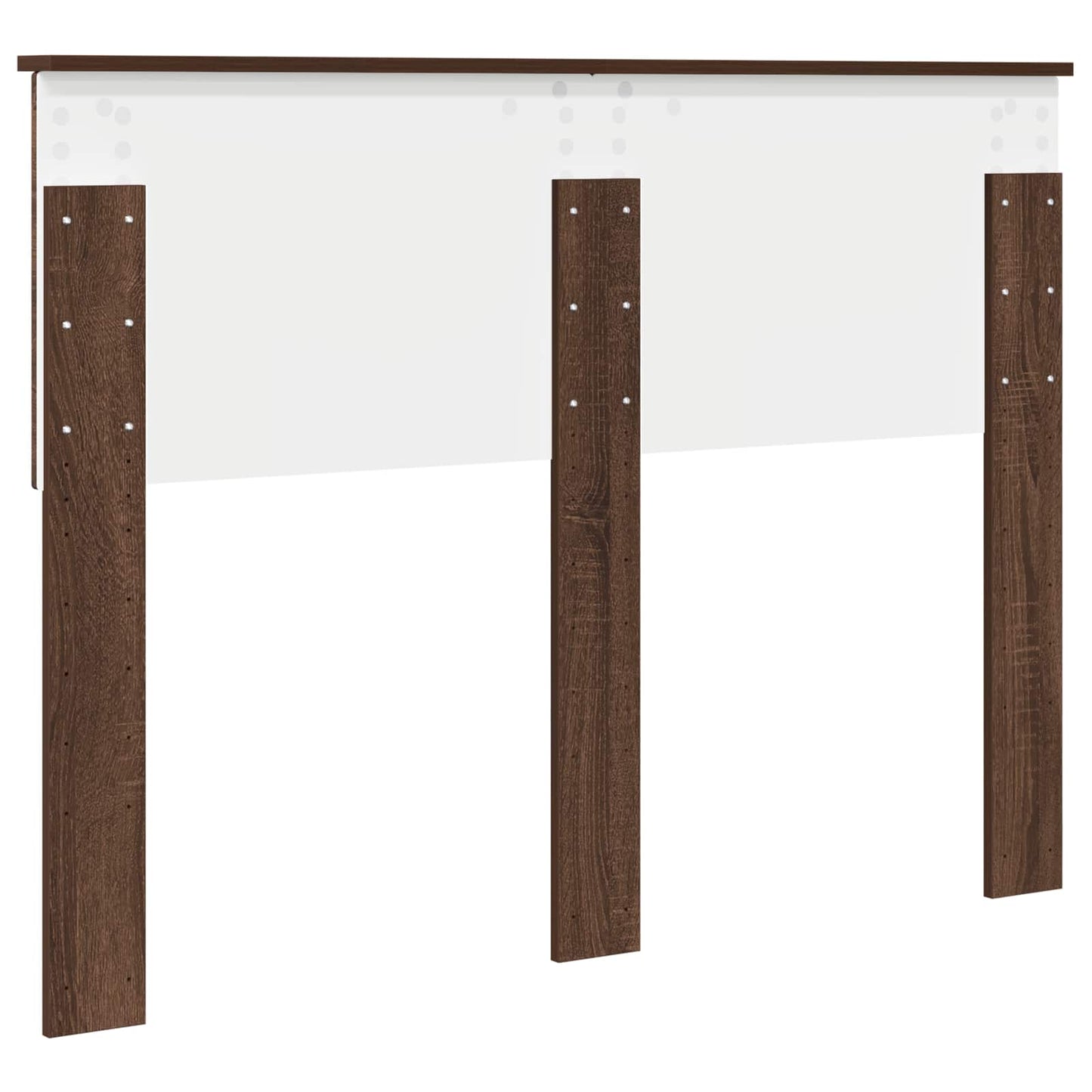 vidaXL Kopfteil Braun Eichen-Optik 120 cm Holzwerkstoff