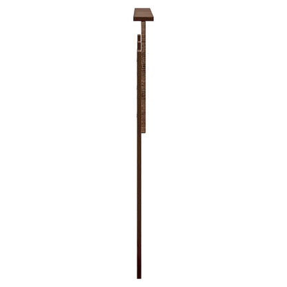 vidaXL Kopfteil Braun Eichen-Optik 120 cm Holzwerkstoff