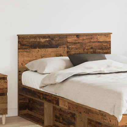 vidaXL Kopfteil Altholz 120 cm Holzwerkstoff