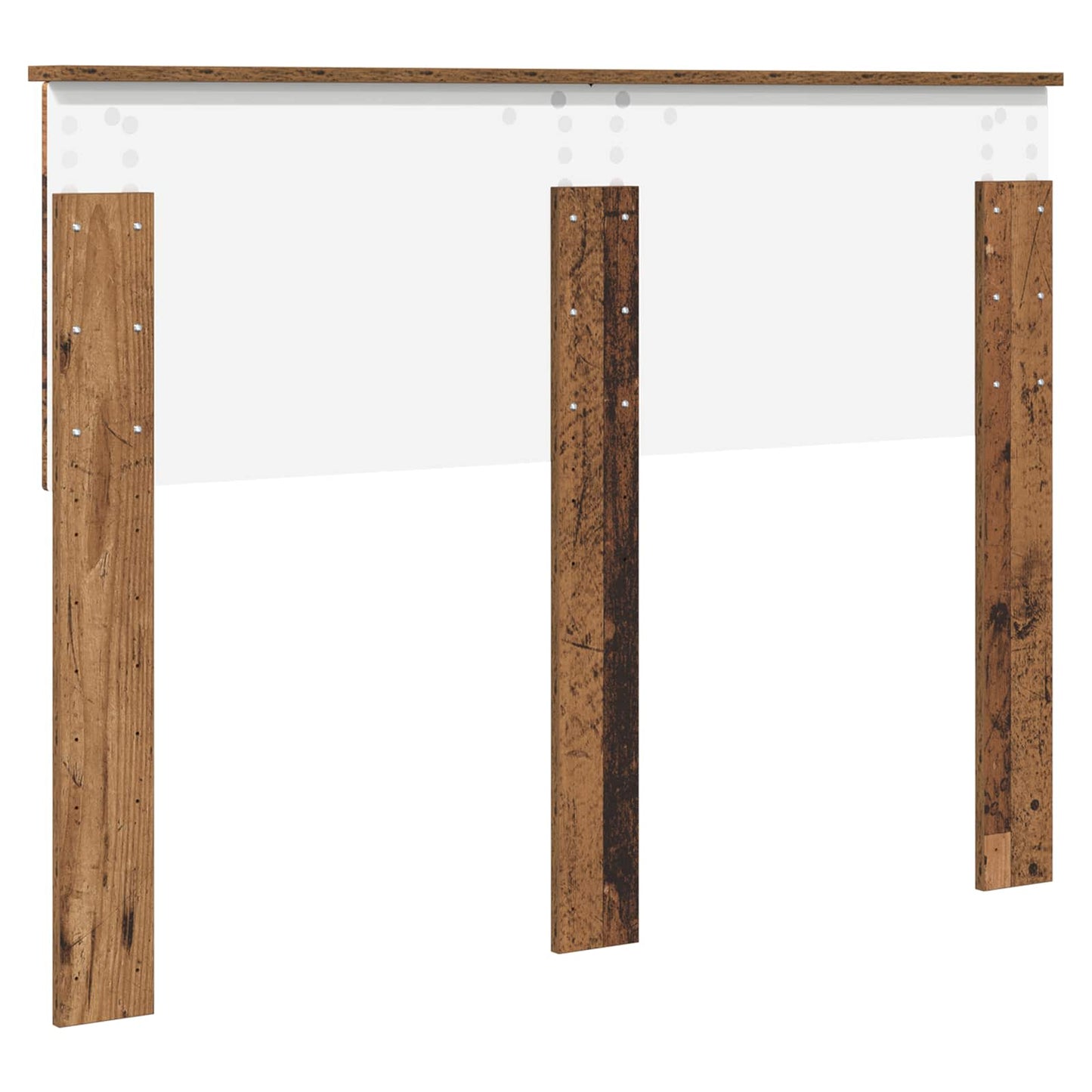 vidaXL Kopfteil Altholz 120 cm Holzwerkstoff