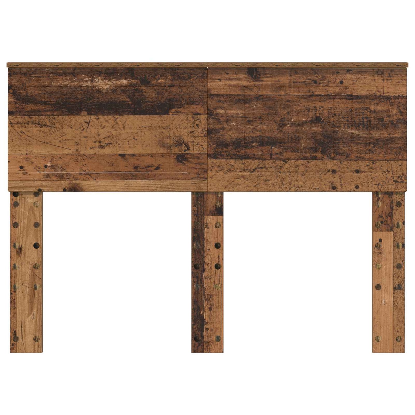 vidaXL Kopfteil Altholz 120 cm Holzwerkstoff