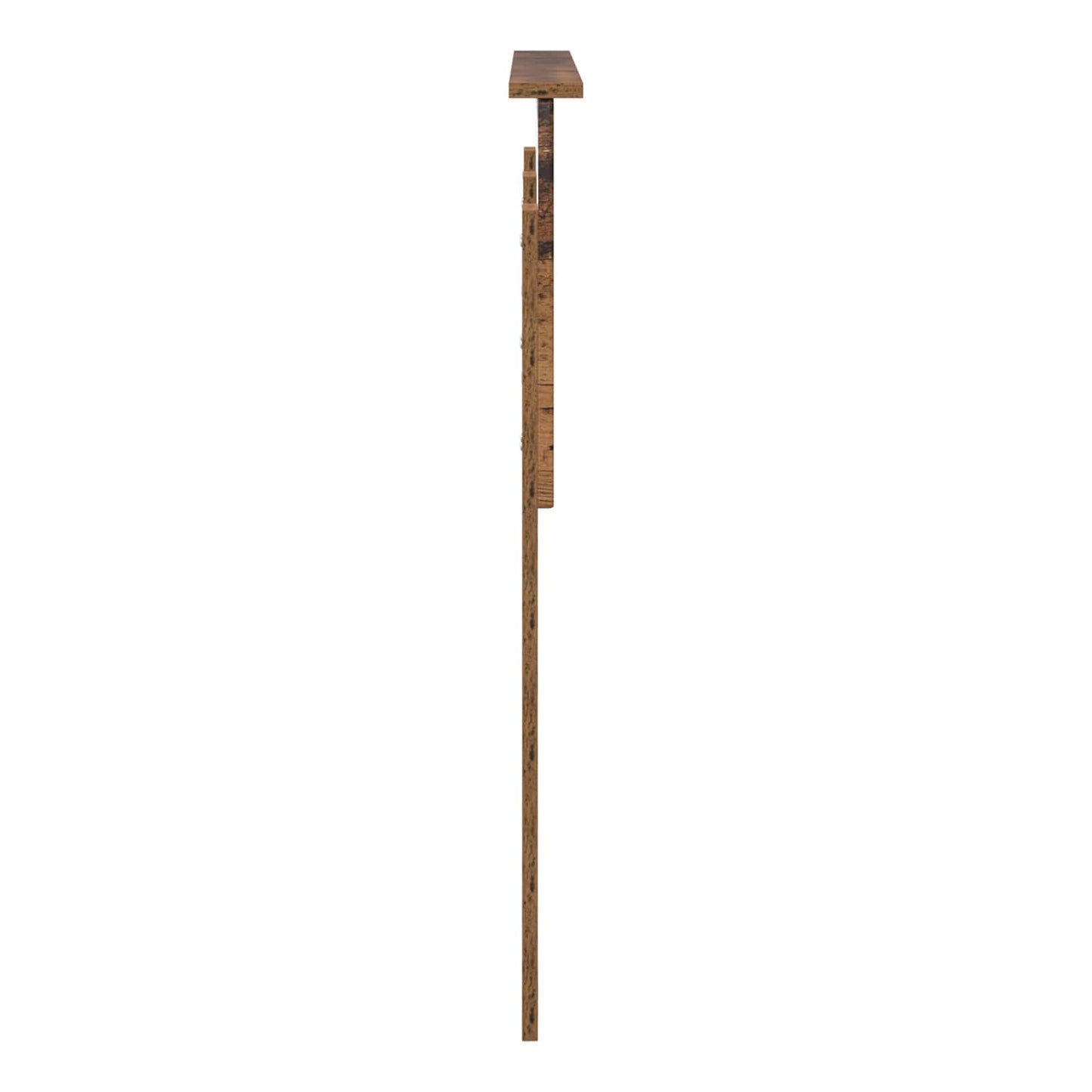 vidaXL Kopfteil Altholz 120 cm Holzwerkstoff