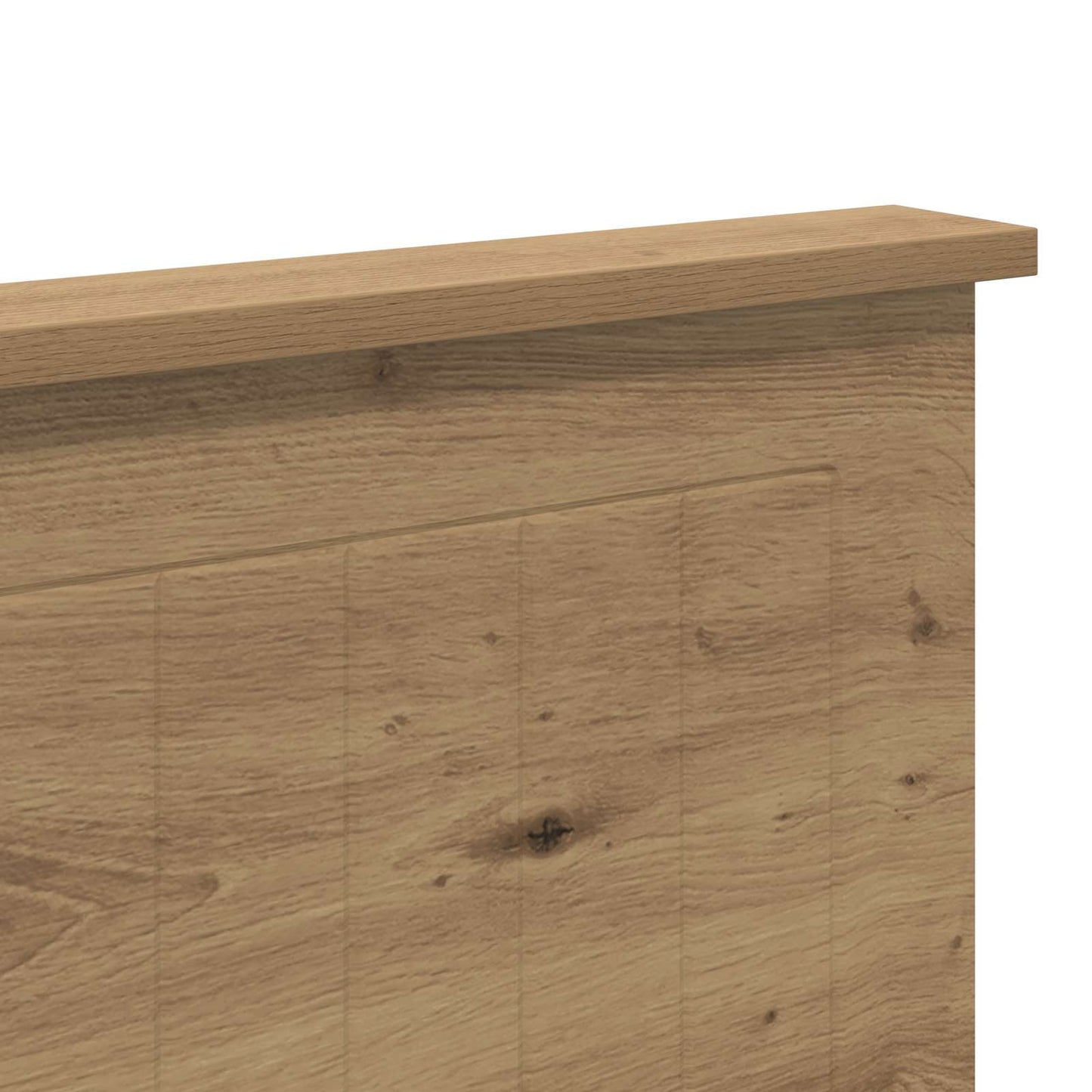 vidaXL Kopfteil Artisan-Eiche 120 cm Holzwerkstoff