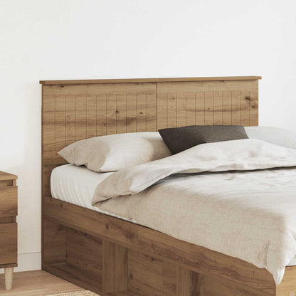 vidaXL Kopfteil Artisan-Eiche 120 cm Holzwerkstoff