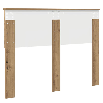 vidaXL Kopfteil Artisan-Eiche 120 cm Holzwerkstoff