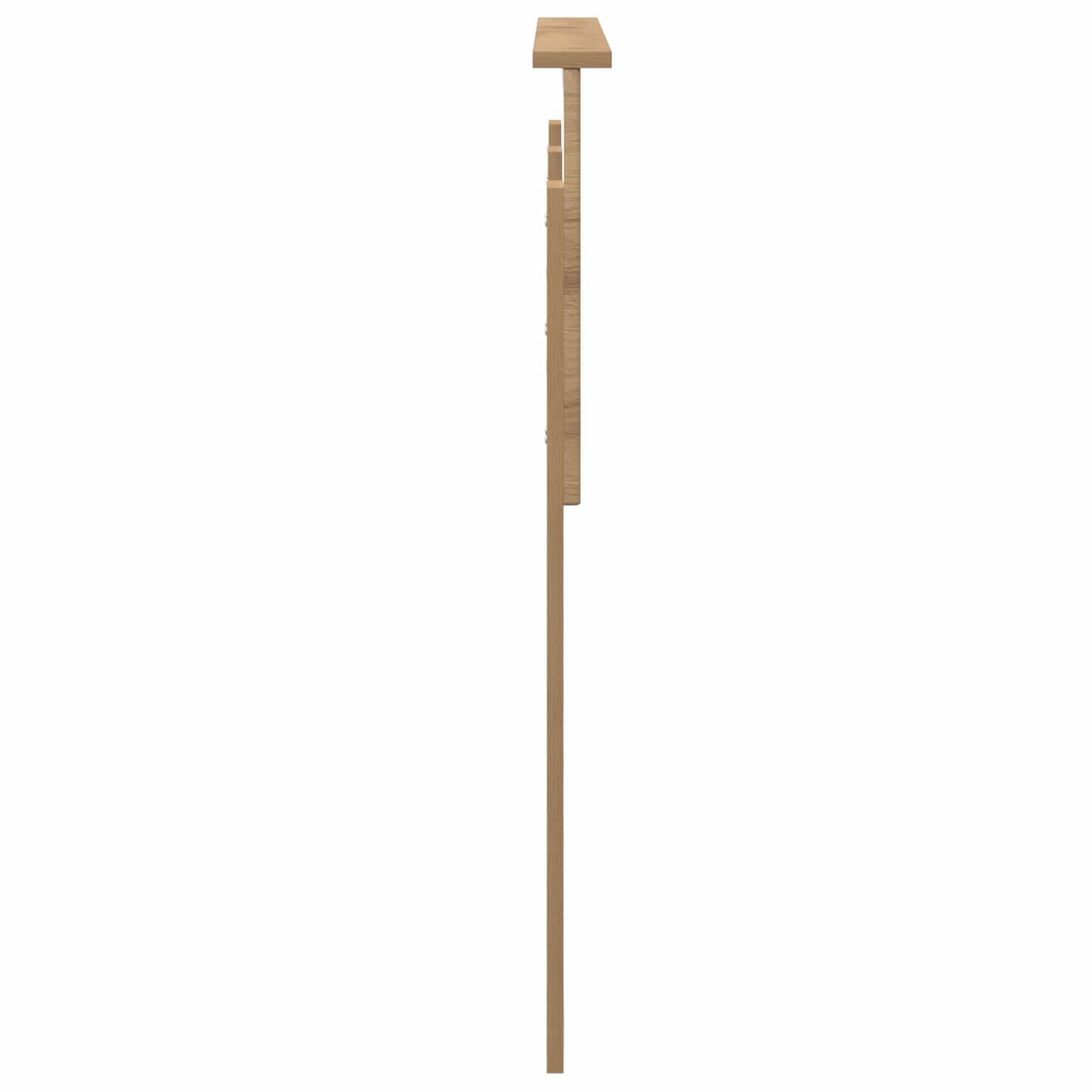 vidaXL Kopfteil Artisan-Eiche 120 cm Holzwerkstoff