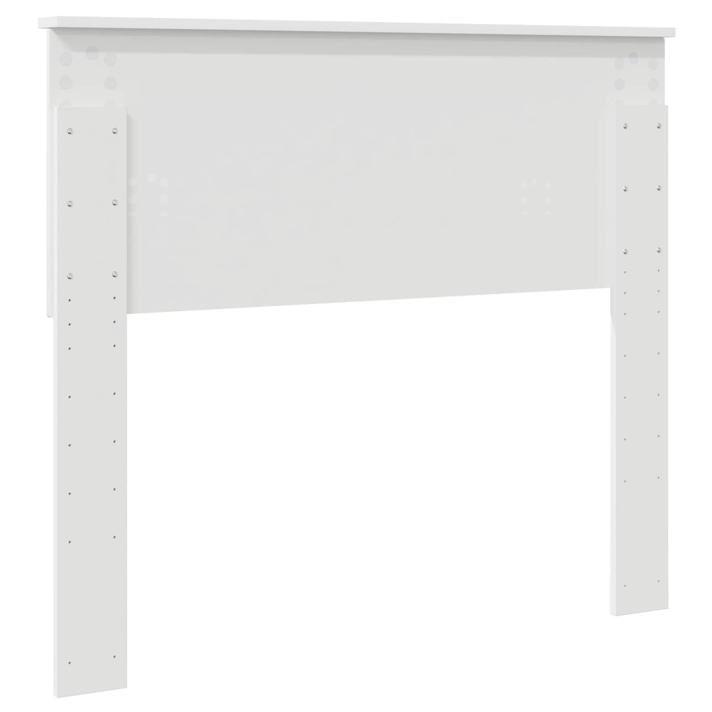 vidaXL Tête de lit Blanc 100 cm Bois d'ingénierie