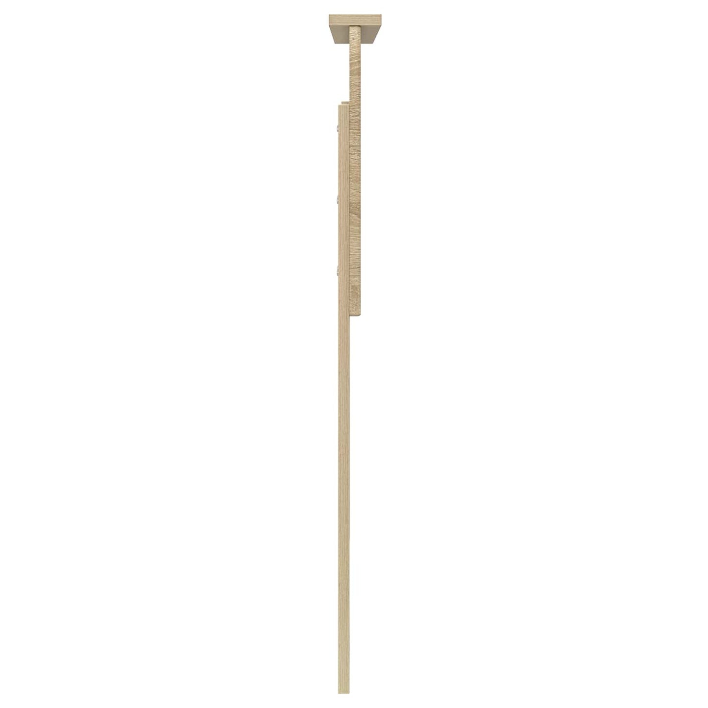 vidaXL Tête de lit chêne Sonoma 100 cm bois d'ingénierie