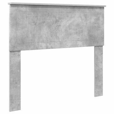vidaXL Tête de lit Gris béton 100 cm Bois d'ingénierie