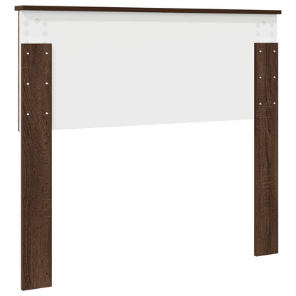 vidaXL Tête de lit Chêne marron 100 cm Bois d'ingénierie