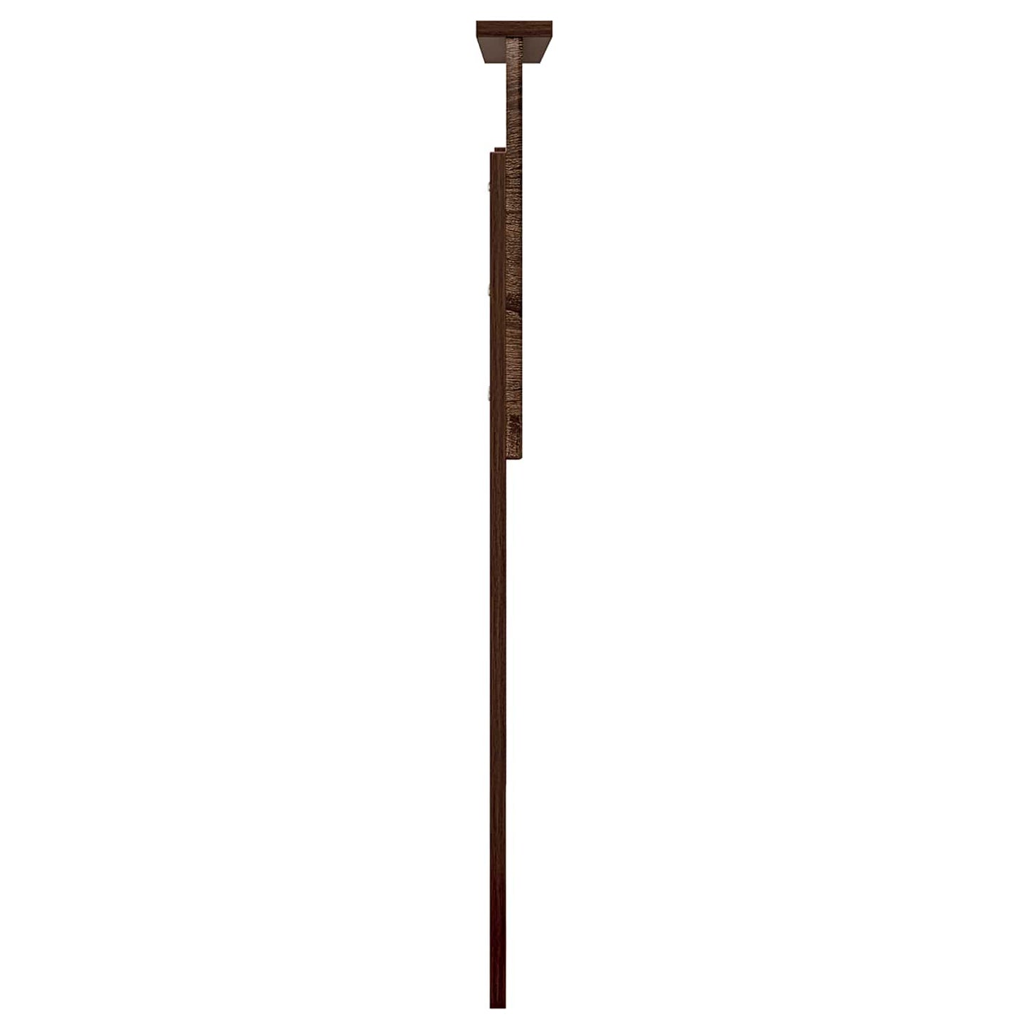 vidaXL Tête de lit Chêne marron 100 cm Bois d'ingénierie