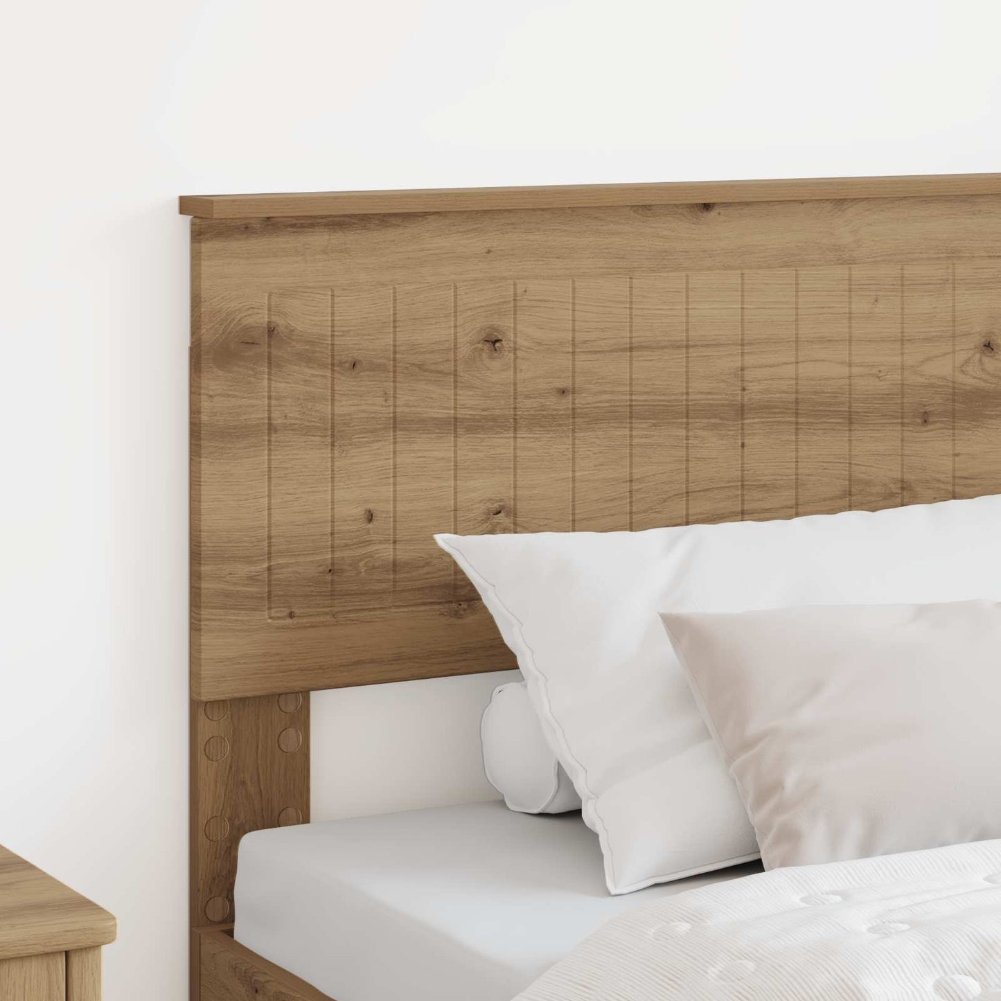 vidaXL Tête de lit Chêne Artisan 100 cm Bois d'ingénierie