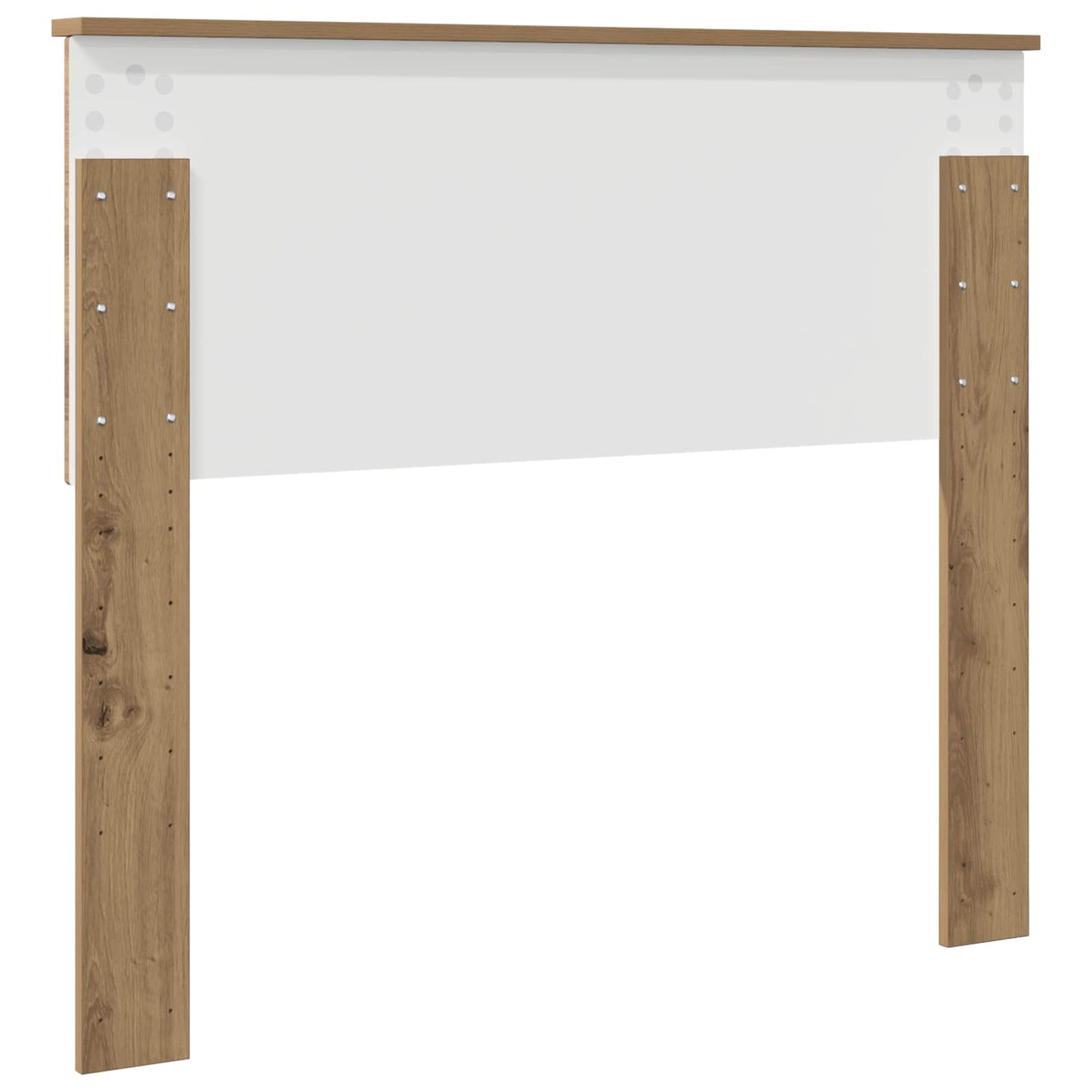 vidaXL Tête de lit Chêne Artisan 100 cm Bois d'ingénierie