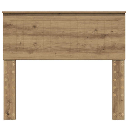 vidaXL Tête de lit Chêne Artisan 100 cm Bois d'ingénierie