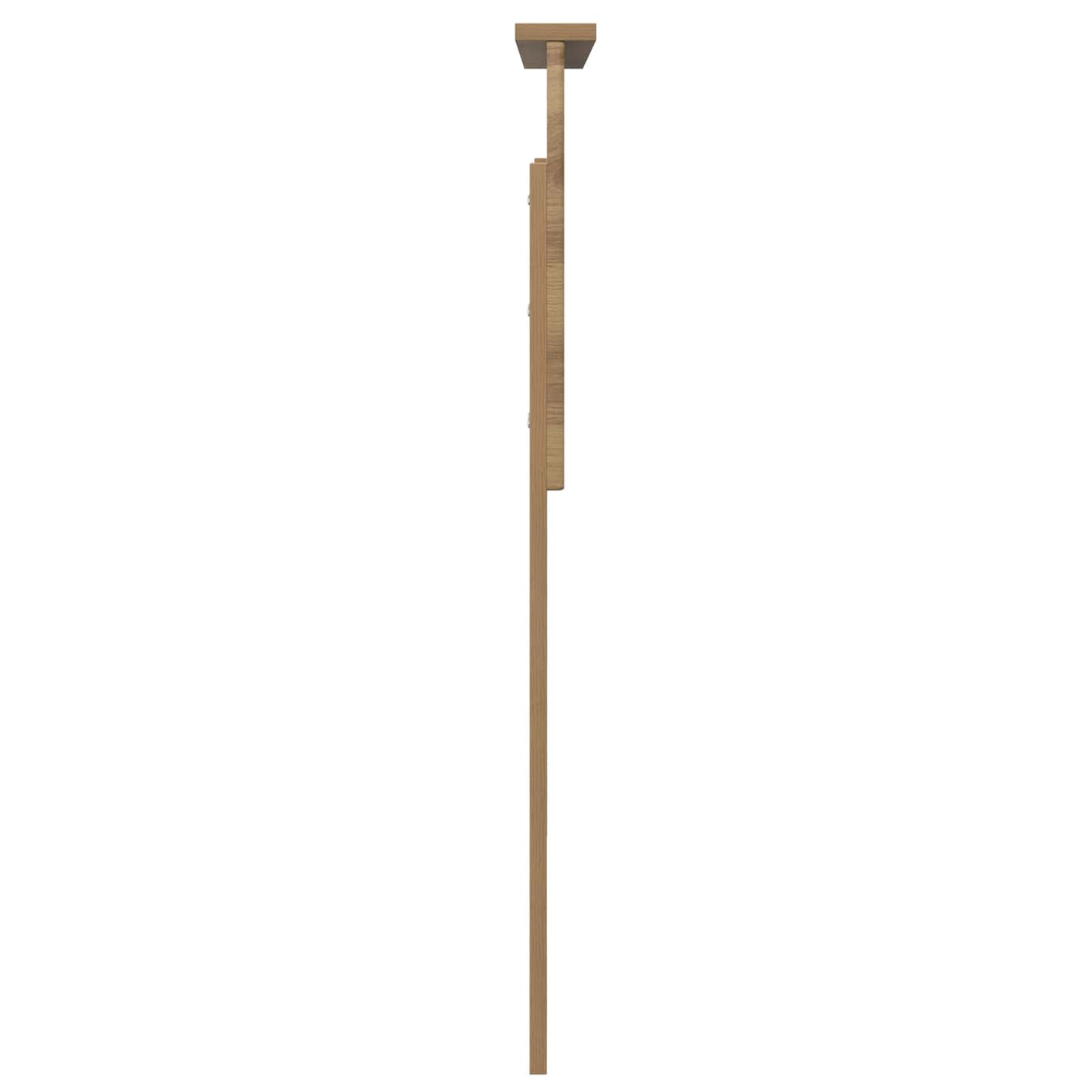 vidaXL Tête de lit Chêne Artisan 100 cm Bois d'ingénierie