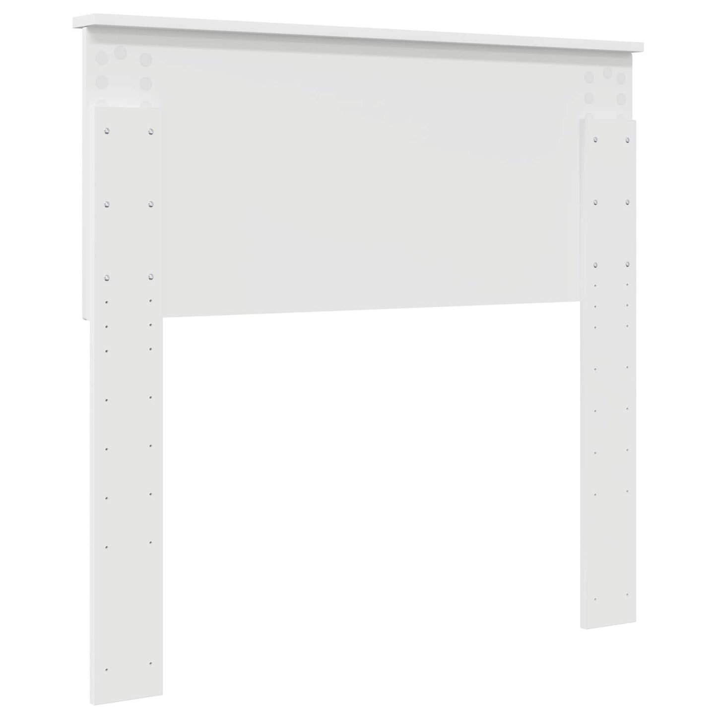 vidaXL Kopfteil Weiß 90 cm Holzwerkstoff