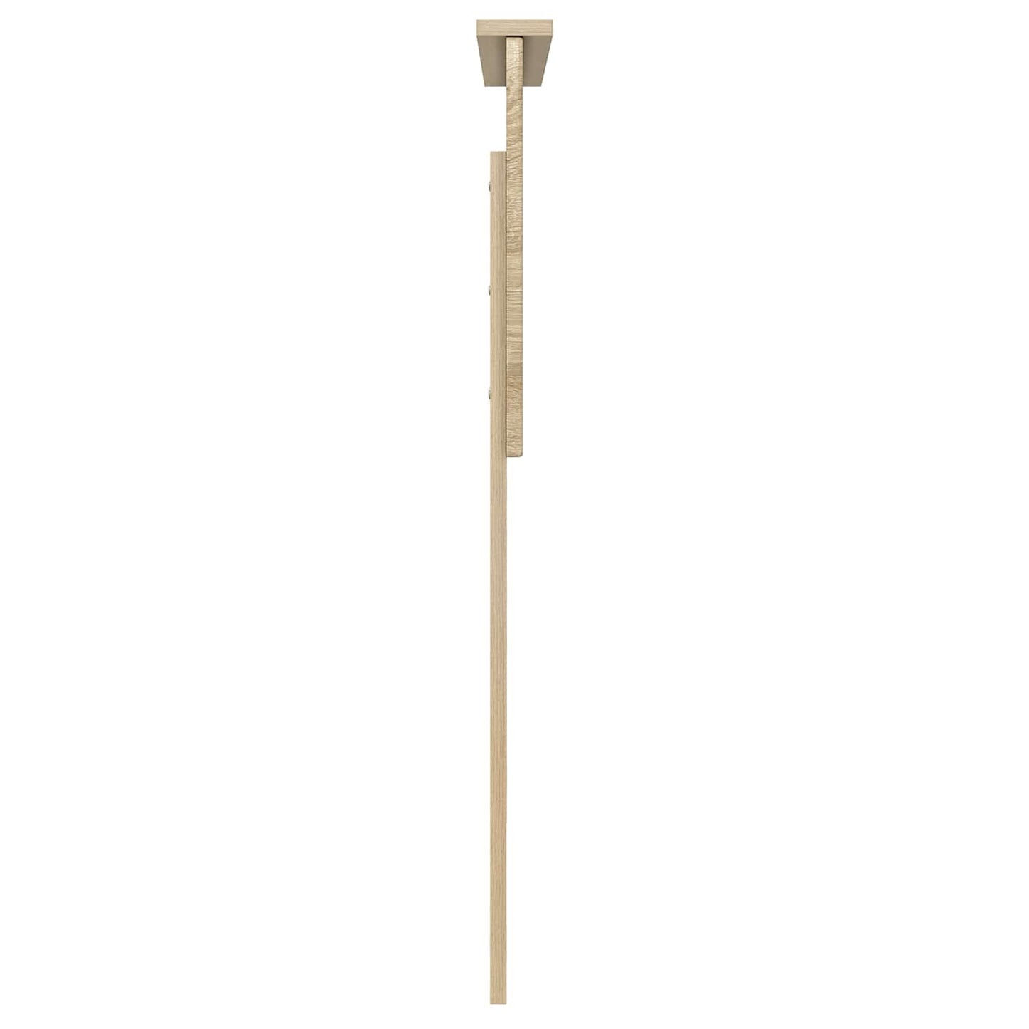 vidaXL Tête de lit chêne sonoma 90 cm bois d'ingénierie