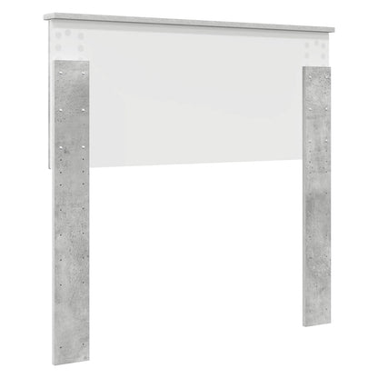 Kopfteil Beton Grau 90 cm Holzwerkstoff