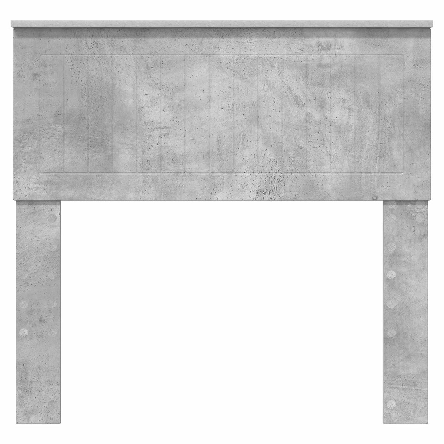 Kopfteil Beton Grau 90 cm Holzwerkstoff