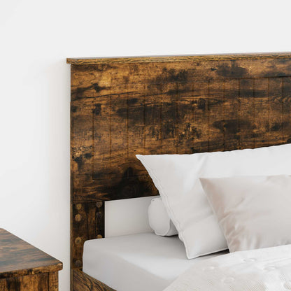 vidaXL Kopfteil Geräucherte Eiche 90 cm Holzwerkstoff
