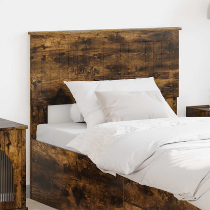 vidaXL Kopfteil Geräucherte Eiche 90 cm Holzwerkstoff