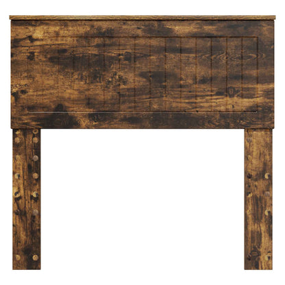 vidaXL Kopfteil Geräucherte Eiche 90 cm Holzwerkstoff